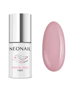 Clamanti Salon Supplies - NeoNail UV/LED Revital Base Fiber Blinking Cover Pink 7ml