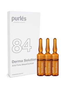Clamanti Salon Supplies - Purles 84 Derma Solution Anti Time Meso Cockktail for Non Needle Mesotherapy 10x5ml