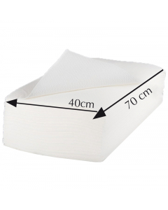 Clamanti Salon Supplies - Professional Disposable Perforated Non-Woven Towel SOFT 70x40cm 100pcs