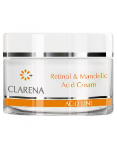 Clamanti Salon Supplies - Clarena Acid Line Retinol and Mandelic Acid Anti Wrinkle Brightening Night Cream 50ml