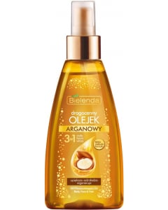 Clamanti Salon Supplies - Bielenda Precious Argan Oils 3in1 for Body Face & Hair Intensive Rejuvenating 150ml