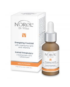 Clamanti - Norel Professional Multi Vitamin Energizing Cocktail with Q10 and Vitamins Sonophoresis Mesotherapy 30ml