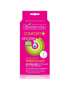 Clamanti Salon Supplies - Bielenda Comfort Softening Socks Active Ointment for Cracked Heels 20% Urea 2x6ml