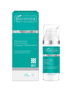 Clamanti Salon Supplies - Bielenda Professional SupremeLab Acid Fusion 3.0 Advanced Imperfection Correcting Face Cream 50ml
