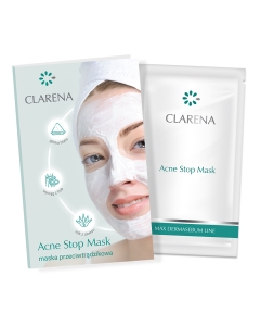 Clamanti Salon Supplies - Clarena Acne Stop Mask 5ml
