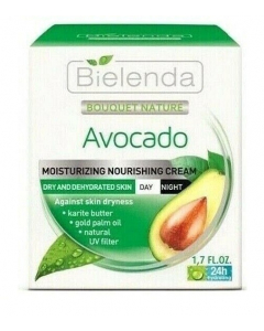 Clamanti Bielenda Avocado Moisturising Nourishing Cream For Dry and Dehydrated Skin 50ml
