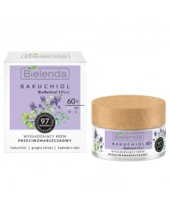 Clamanti Salon Supplies - Bielenda Bakuchiol BioRetinol Effect Firming Anti Wrinkle Face Cream 60+ Day/Night, 50ml