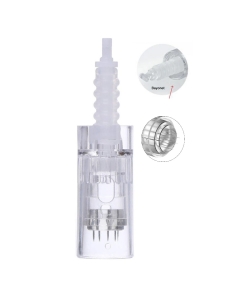 Clamanti - Professional Sterile 12 Needle Cartridge for Microneedle Mesotherapy Treatments Bayonet Mount 1pc