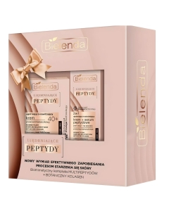 Clamanti Salon Supplies - Bielenda Firming Peptide Anti Wrinkle Face Cream 40+ 50ml & 2in1 Eye Cream 15ml  Gift Set 