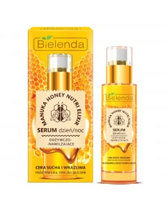 Clamanti  - Bielenda Manuka Honey Nutri Elixir Nourishing and Moisturizing Face Serum Dry and Sensitive skin 30g
