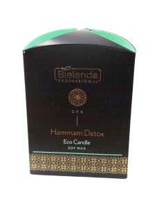 Clamanti Salon Supplies - Bielenda Professional Hammam Detox 100% Soy Wax Candle