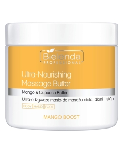 Bielenda Professional Mango Boost Ultra Nourishing Body Hand And Foot Massage Butter 500ml