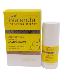 Clamanti Salon Supplies - Bielenda Professional Supremelab Barrier Renew Nutritional Eye Cream with Ceramides 15ml
