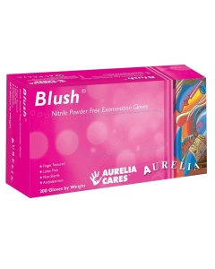 Clamanti Salon Services - Aurelia Blush Ultra Thin Examination Gloves Powder Latex Free Size XS 200pcs
