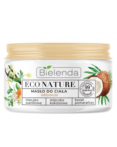 Clamanti Salon Supplies - Bielenda Eco Nature Vanilla Milk Coconut Milk Orange Blossom Nourishing Body Butter 250ml