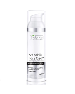 Clamanti Salon Supplies - Bielenda Professional Anti Wrinkle Face Cream with Hyaluronic Acid and Q10 100ml