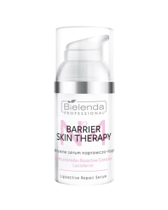 Clamanti Salon Supplies - Bielenda Professional Barrier Skin Therapy Lipoactive Repairing & Soothing Serum for the Face and Eyes with Multi-Ceramide Complex and Lactoferrin 30ml