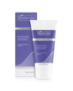 Clamanti Salon Supplies - Bielenda Professional Supremelab Clean Comfort Creamy Face Cleansing Paste with White Clay 150g