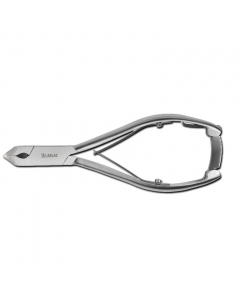 Clamanti Salon Supplies - Hairplay Surgical Stainless Steel Toenail Clippers with ROUNDED EDGES and LOCK