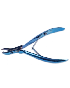 Clamanti Salon Supplies - Hairplay Professional Stainless Steel Cuticle Cutters And Remover Blue 5mm