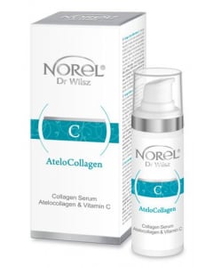 Clamanti Salon Supplies - Norel AteloCollagen Serum with Atelocollagen & Vitamin C For Dry Dehydrated Skin 30ml