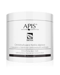 Clamanti Salon Supplies - Apis Professional Detoxifying Algae Mask with Bamboo Charcoal and Ionised Silver 200g