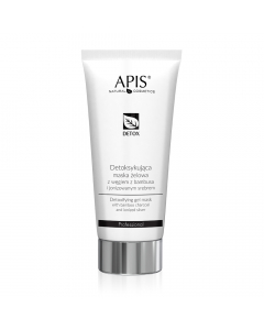 Clamanti Apis Professional detoxifying Gel Mask with Bamboo Charcoal and Ionised Silver 200ml