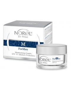 Clamanti Salon Supplies - Norel for Men Moisturising Cream SPF 15 Medium Protection 50ml