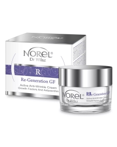 Clamanti Salon Supplies - Norel Re-Generation GF Anti Wrinkle Cream Growth Factors and Astaxanthin 50ml