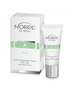 Clamanti Salon Supplies - Norel Acne Anti Imperfection Cream with AHA and Silver Ions 15ml