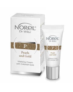 Clamanti Salon Supplies - Norel Pearls and Gold Vitalizing Cream with Colloidal Gold 15ml