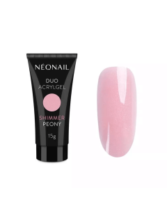 Clamanti Salon Supplies - NeoNail Duo Acrylgel Shimmer Peony 15g
