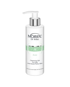 Clamanti Salon Supplies - Norel Acne Cleansing Gel for Oily and Acne Prone Skin with 10% Zinc & Tea Tree Extract 200ml