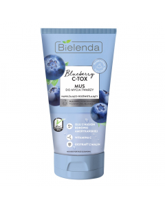 Clamanti Salon Supplies - Bielenda Blueberry C-TOX Cleansing Face Wash 135g