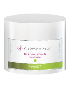 Clamanti Cosmetics- Charmine Rose Professional Pull Off Clay Mask for Oily Acne Skin 150ml