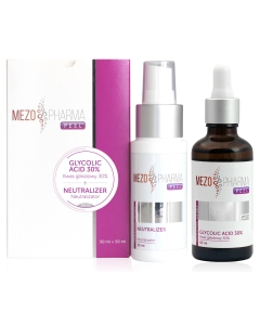 Clamanti Salon Supplies - MezoPharma Peel 30% Glycolic Acid 50ml + Neutraliser 50ml