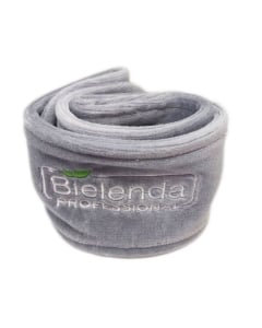 Clamanti - Bielenda Professional Terry Cloth Headband for Spa Beauty Treatments- GREY
