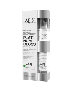 Clamanti Salon Supplies - Apis Platinum Gloss Revitalizing Eye Cream with Platinum and Bioactive Peptides 10ml
