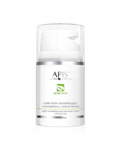 Clamanti Apis Home Terapis Light Normalizing and Anti-Acne Cream with Green Tea 50ml