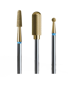 IQ Nails Home Spa Gold Drill Bits 3pcs
