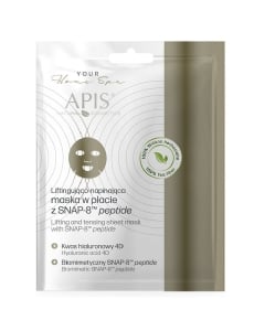 Clamanti Salon Supplies - Apis Lifting and Tensing Sheet Mask with SNAP-8 MT Peptide