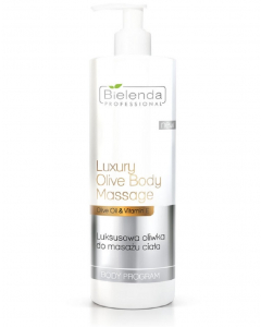 Clamanti Bielenda Professional Luxury Olive Body Massage Oil & Vitamin E 500ml