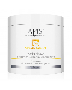Clamanti Salon Supplies - Apis Professional Vitamin Balance Algae Mask with Vitamin C and White Grapes 200g