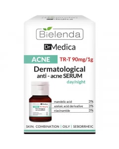 Clamanti Salon Supplies - Bielenda Dr Medica Dermatological Anti Acne Face Serum Day Night 30ml