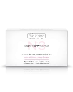 Clamanti Salon Supplies - Bielenda Professional Is Meso Med Program Active Redermalizing Concentrates with Amino Acids and Vitamin Complex 10 x 3 ml
