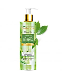 Clamanti Bielenda Green Tea Micellar Gel for Oily and Combination Skin 200g