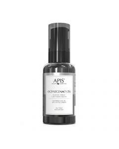 Clamanti Salon Supplies - Apis Cleansing Face Gel with Active Carbon 50ml