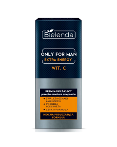Clamanti Salon Supplies - Bielenda Only For Men Extra Energy Vit. C Moisturising Cream 50ml