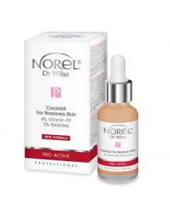 Clamanti Norel Professional Cocktail for Rosacea with 4% Vitamin PP and 2% Redyless 30ml