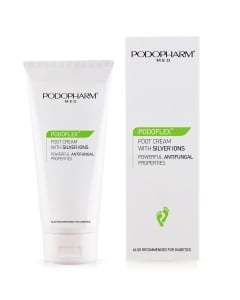 Clamanti Salon Supplies - Podopharm Med Podoflex Foot Cream with Silver Ions and 5% Urea 75ml